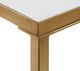 Uttermost® Hayley Glass Top Console Table with Antiqued Gold Frame-4