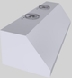 Vent-A-Hood® 66" White Wall Mounted Range Hood-3