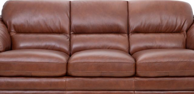 Leather Italia™ Georgetowne Tatum Brown Sofa-1