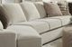 Smith Brothers 8000 3-Piece Mocha Sectional with Pillows-2