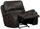 New Classic® Home Brookings Charcoal Manual Glider Recliner-3
