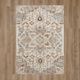 Mohawk Home Cleo Copeland Cream 5'x8' Area Rug-1
