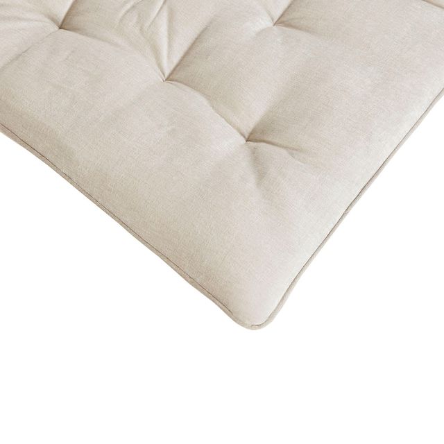 Olliix by Intelligent Design Edelia Ivory Polyester Chenille Lounge Floor Pillow Cushion-2