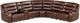 Emerald Home Duluth 6-Piece Brown Dual Power Reclining Sectional-0
