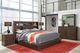 aspenhome® Modern Loft Brownstone 2-Drawer Nightstand-3