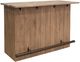International Furniture Direct Natural Parota Brown Bar-0