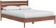 EQ3 Monarch Walnut Queen Panel Bed-0