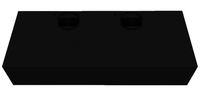 Vent-A-Hood® 60" Black Wall Mounted Range Hood-2
