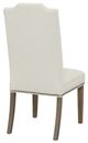 Fairfield® Customizable Entree Dining Empire Tall Back Dining Chair with Mica Legs-3