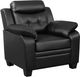 Coaster® Finley Black Chair-1