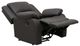 Homelegance® Fairview Dark Brown Reclining Chair-3
