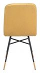 Zuo Modern Var Yellow Dining Chair-2