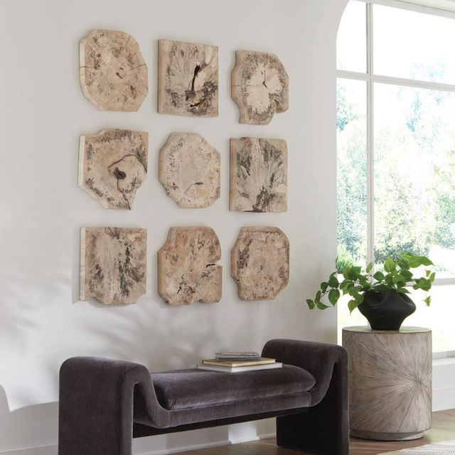 Uttermost® Bahati 9-Piece Light Bleached Wall Decor Set-0