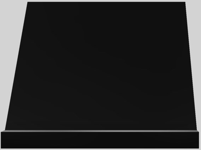 Vent-A-Hood® 36" Wall Mounted Range Hood-Black-0