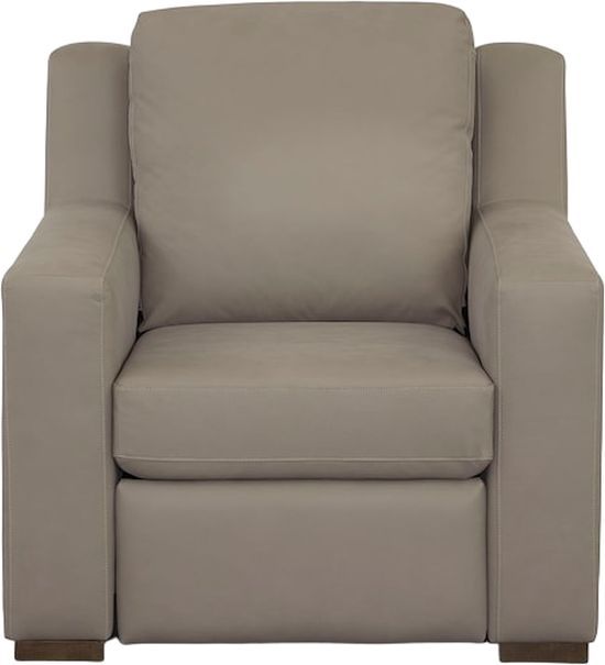 Bassett® Furniture Customizable Somers Leather Power Reclining Chair-1
