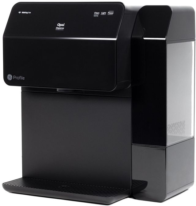 GE Profile™ Opal™ 16" 38 lb. Satin Black Countertop Ice Maker