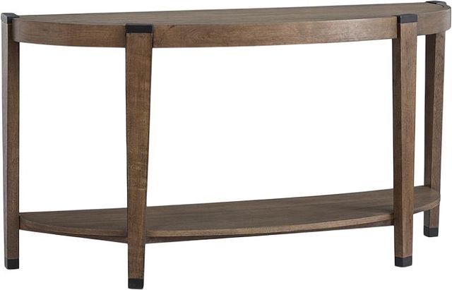 Magnussen Home® Kaysen Wallaby Demilune Sofa Table-0