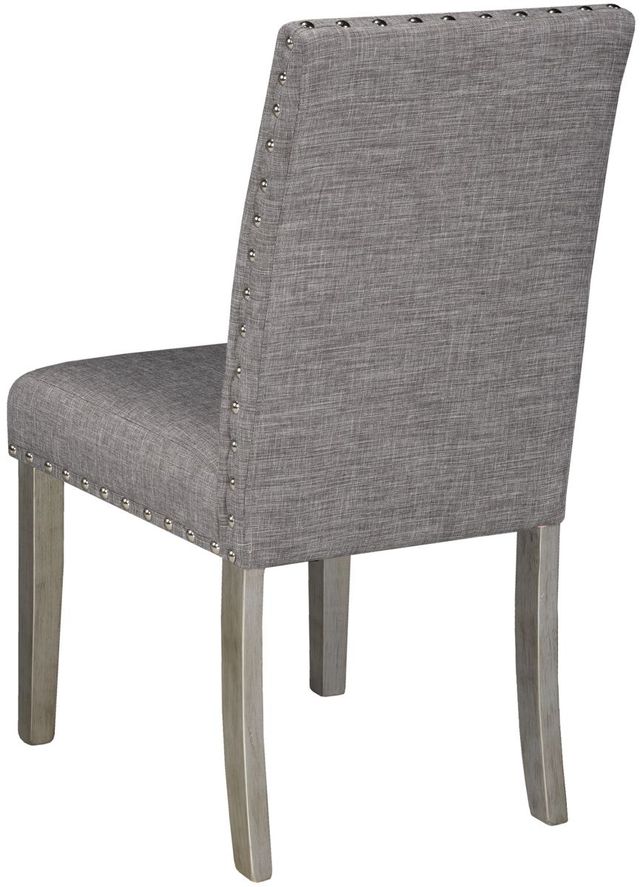 Brassex Inc. Bella 2-Piece Light Grey Side Chair Set-1