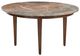 Moe's Home Collection Lark Orange Fantasy Coffee Table with Brown Base-2