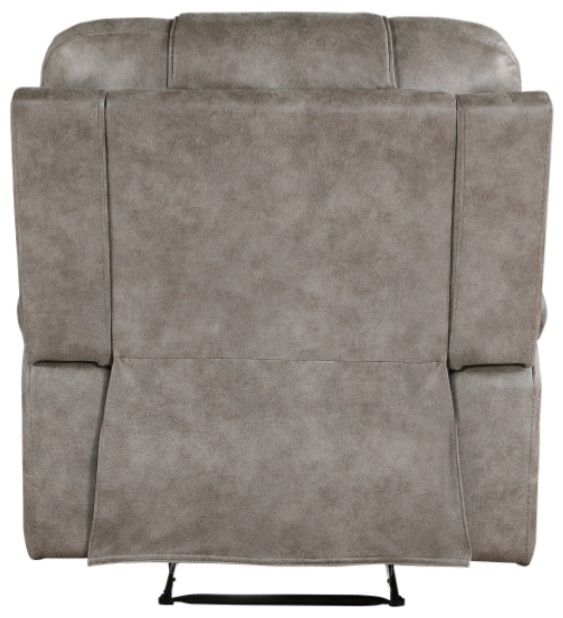 Homelegance® Oberon Grayish Brown Manual Recliner-4