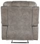 Homelegance® Oberon Grayish Brown Manual Recliner-4