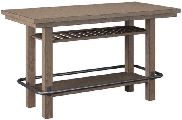 Emerald Home Benton Pecan Brown Bar Table-0