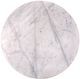 Moe's Home Collection Jinxx White Marble Counter Height Table with Natural Base-1