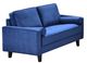 Mazin Furniture Toulouse Blue Loveseat-0