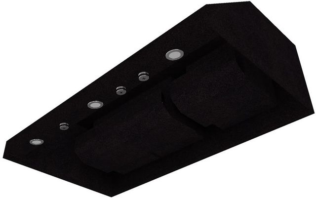 Vent-A-Hood® Premier Magic Lung® 42" Black Carbide Insert Range Hood-3
