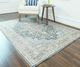 Feizy Grayson Gray/Charcoal 3'11" x 5'5" Rug-2