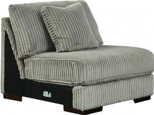 Signature Design by Ashley® Lindyn 3-Piece Fog Small Spaced Sectional-3