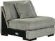 Signature Design by Ashley® Lindyn 3-Piece Fog Small Spaced Sectional-3
