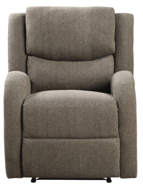 Homelegance® Foxcroft Brown Power Recliner-2
