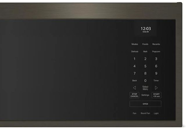 KitchenAid® 1.1 Cu. Ft. Black Stainless Steel Over The Range Microwave -8