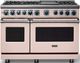 Viking® 7 Series 48'' Blush Pro Style Dual Fuel Range with Griddle-3