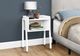 Monarch Specialties Inc. White 23"H Accent Table-2