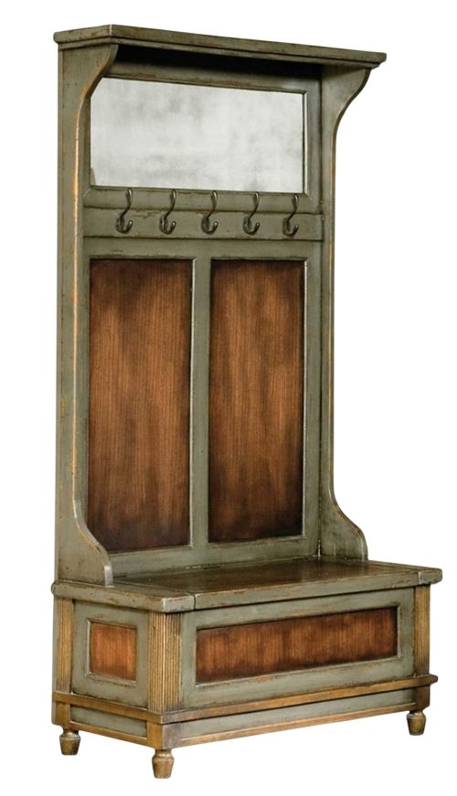 Uttermost® Riyo Honey Stained Hall Tree-0
