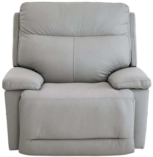 Bassett® Furniture Club Level Fletcher Gray Power Recliner-2
