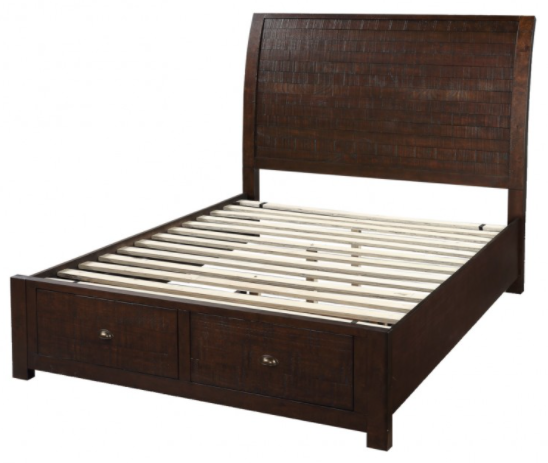 Winners Only® Union Dark Brown California King Sleigh Bed-1