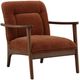 Dovetail Furniture Talesa Brown/Canna Rust Occasional Chair-0