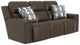 Catnapper® Arezzo Chocolate Leather Power Reclining Sofa with Power Headrest-0