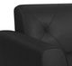 Elements International Sonata Ling Dian Black Sofa-3
