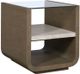 Vanguard® Furniture Cove Truffle Lamp Table-0