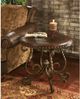 Signature Design by Ashley® Rafferty Dark Brown Round End Table-3