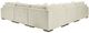 Signature Design by Ashley® Lindyn 5-Piece Ivory L-Shape Sectional-1