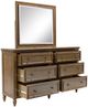 Benchcraft® Sturlayne Brown Dresser and Mirror-1