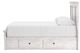 Signature Design by Ashley® Makidern Whitewash Queen Panel Bed with 6-Drawer Storage-4