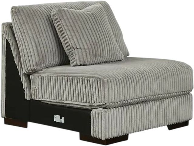 Signature Design by Ashley® Lindyn 4-Piece Fog Sectional with Double Chaise-2