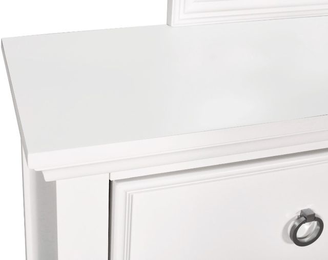 New Classic® Home Furnishings Tamarack White Dresser and Mirror Set-4