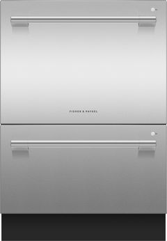 Fisher & Paykel Series 11 24" Stainless Steel Double DishDrawer™ Dishwasher